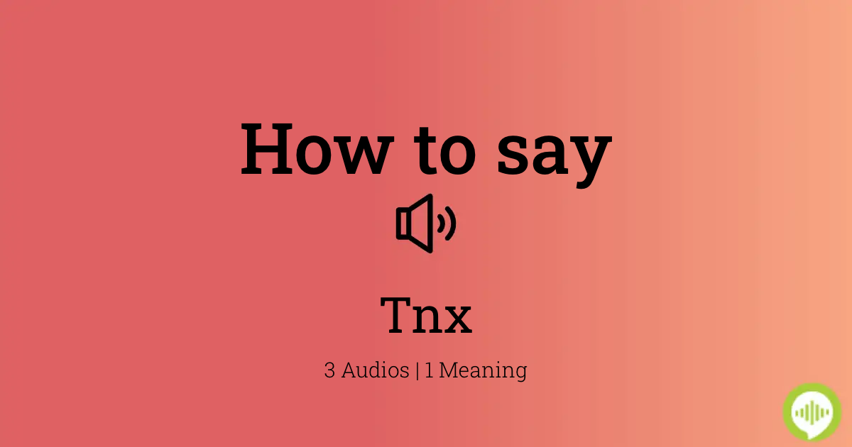tnx meaning in tamil