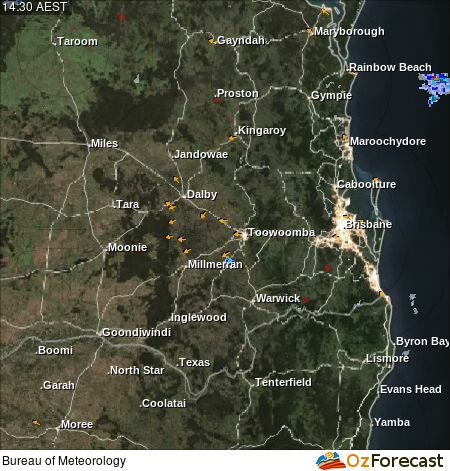 weather radar oakey