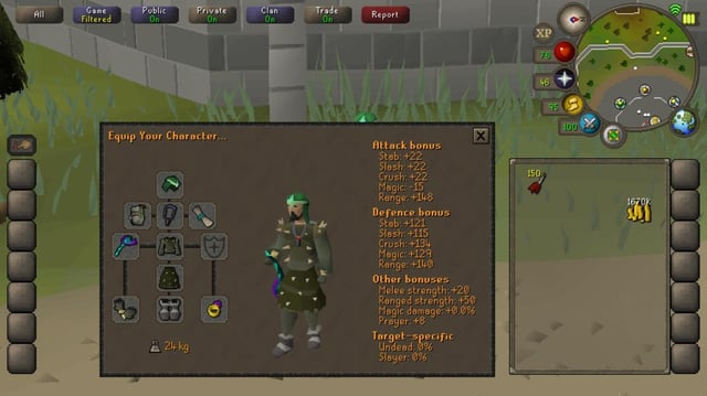 range equipment osrs