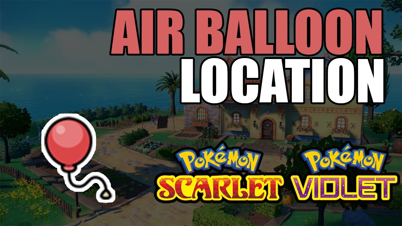 air balloon pokemon violet