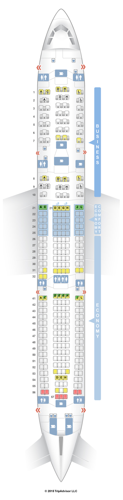 airbus a330 300 finnair seat map