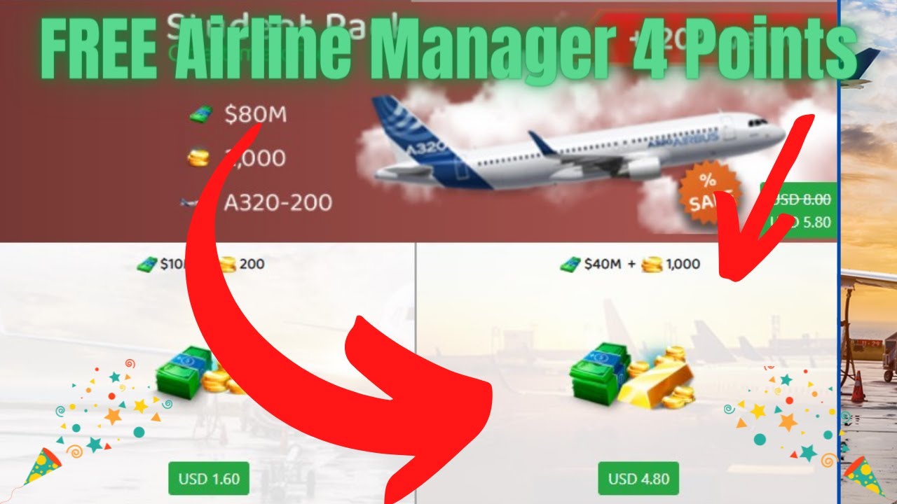 airline manager 4 bonus codes