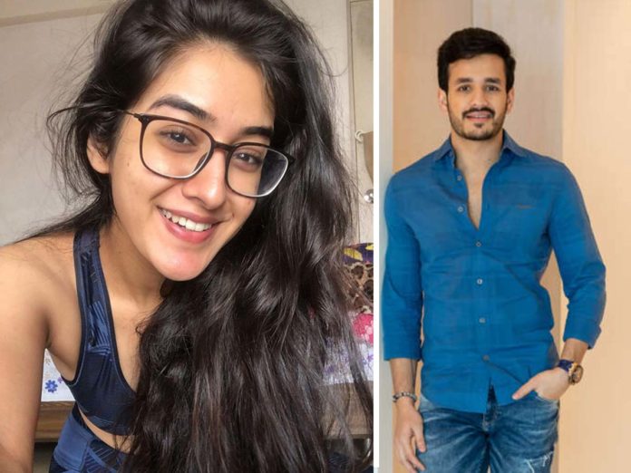 akhil movie actress name