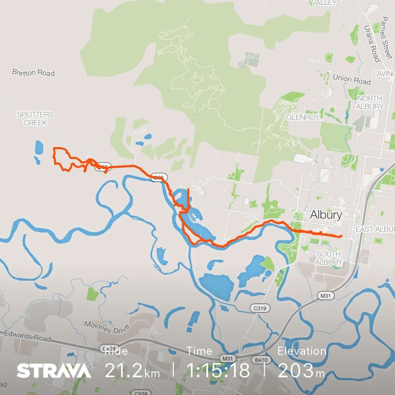 albury wodonga bike paths map