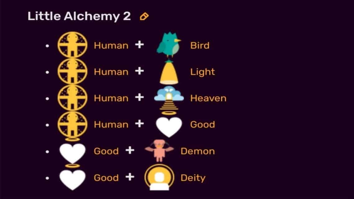 alchemy 2 combinations