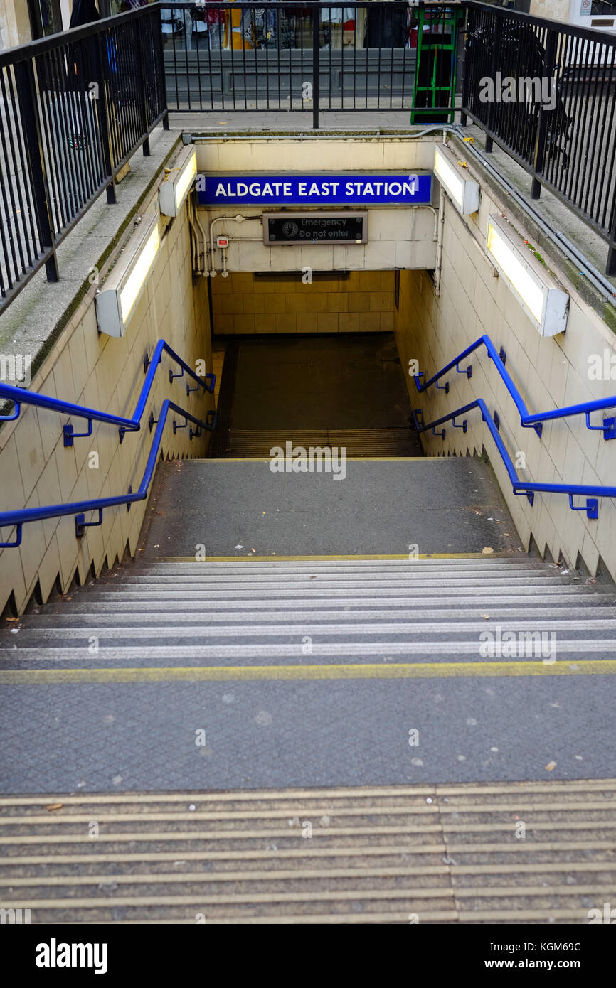 aldgate east station