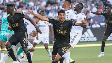 alineaciones de la galaxy contra los angeles fc