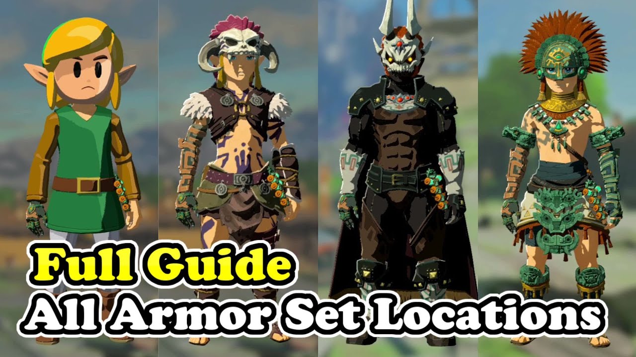 all armor sets totk