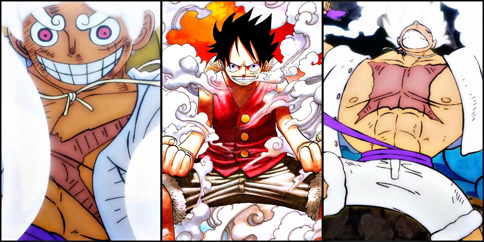 all luffy transformations