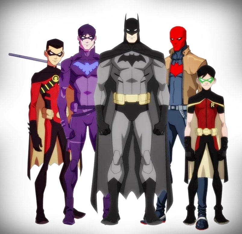 all the robins in batman