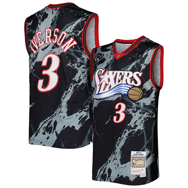 allen iverson black jersey