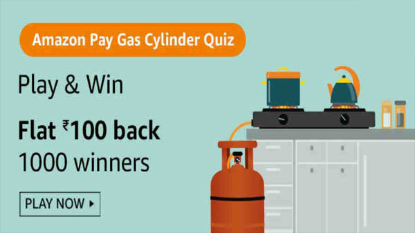 amazon pay gas cylinder quiz