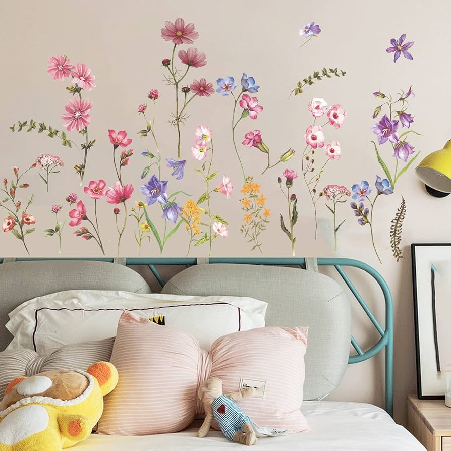 amazon wall stickers flowers