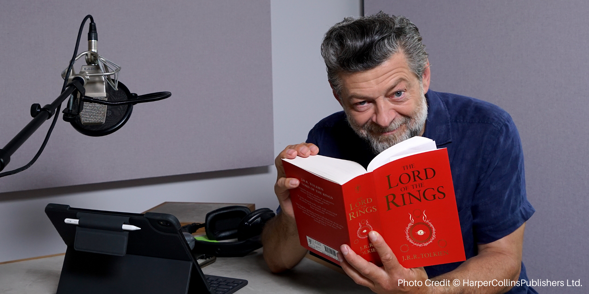 andy serkis lord of the rings audiobook