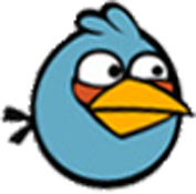 angry birds azul