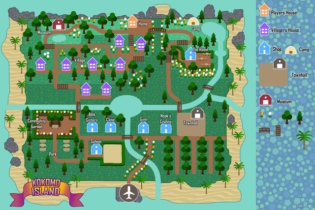 animal crossing island design ideas