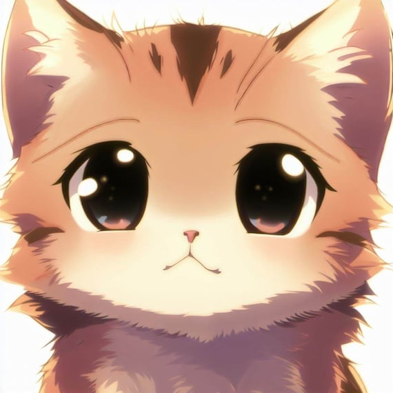 anime cute kitty