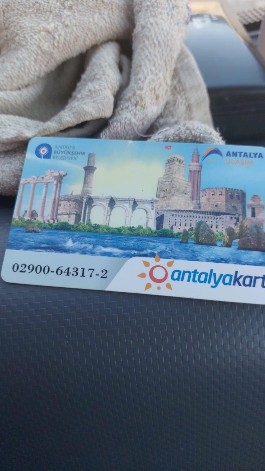 antalya kart online yükleme sorunu