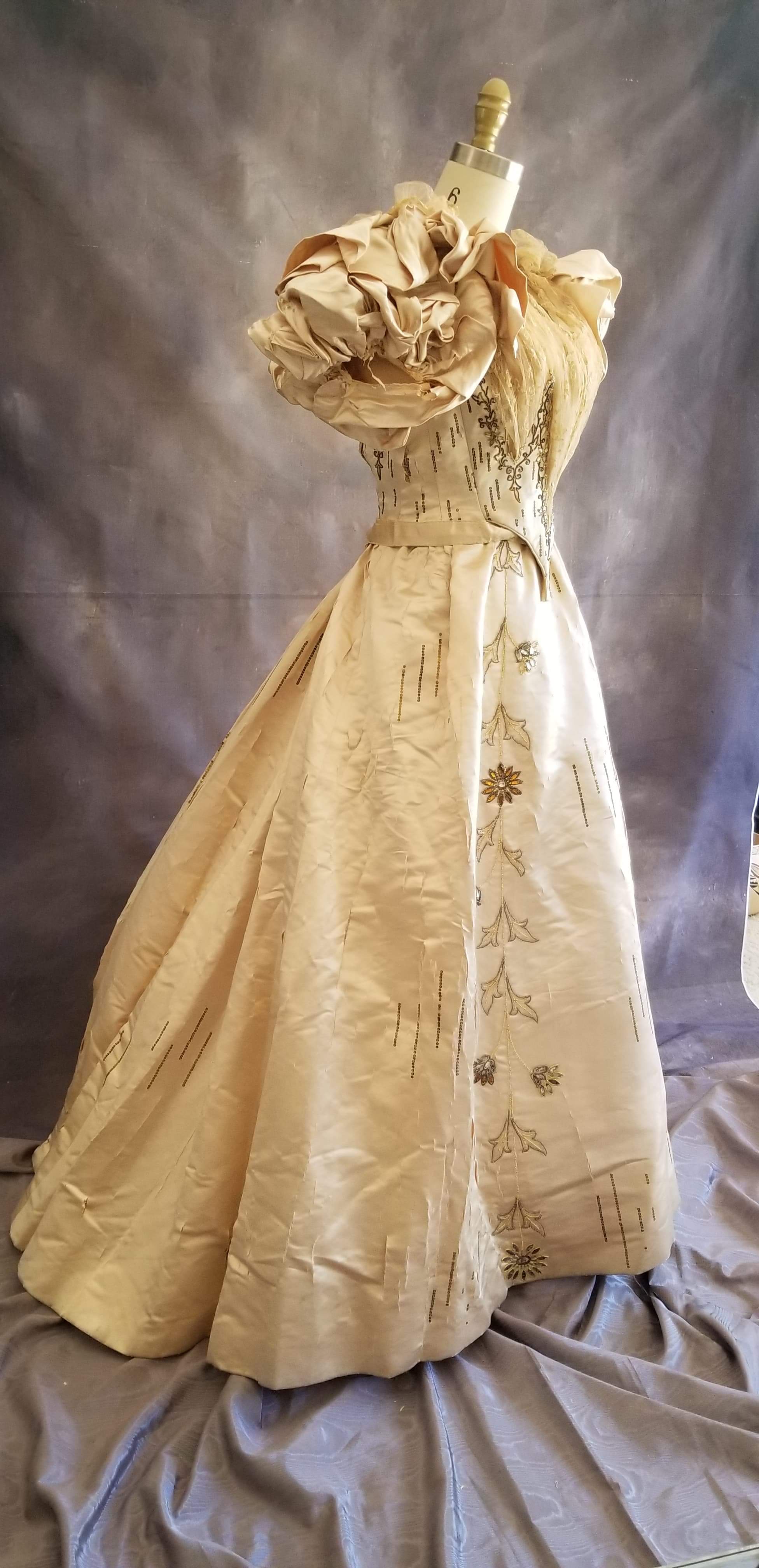 antique gown