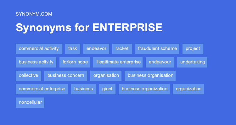 antonym of enterprise