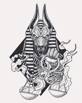 anubis boceto