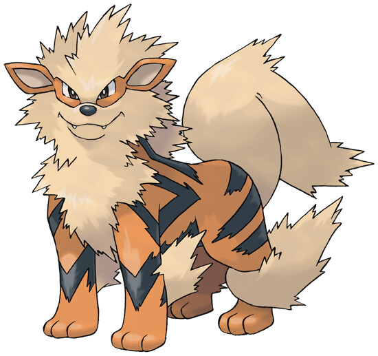 arcanine moveset