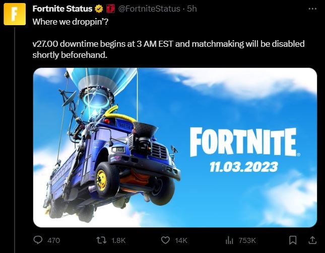 are the fortnite servers up