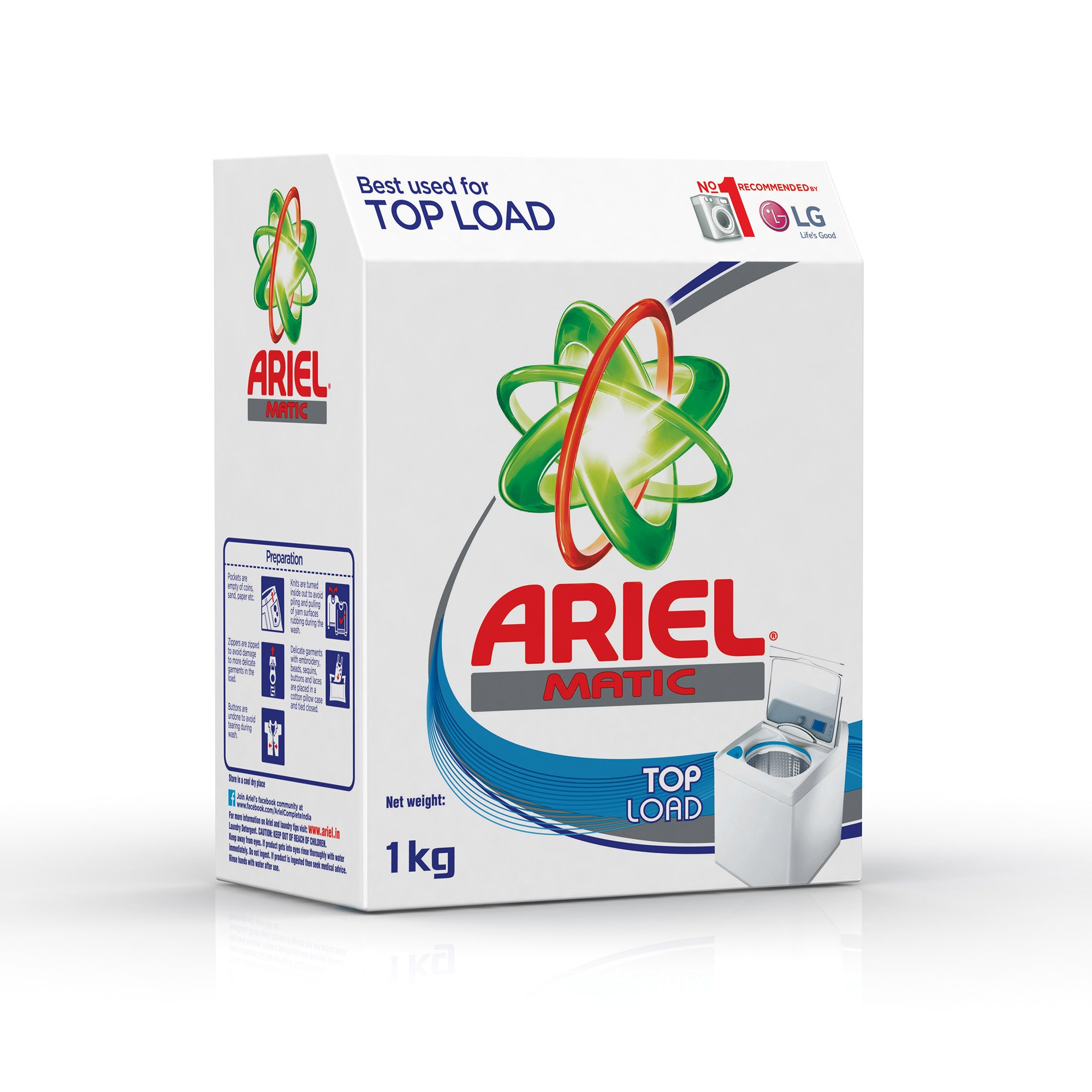 ariel top load 1kg price
