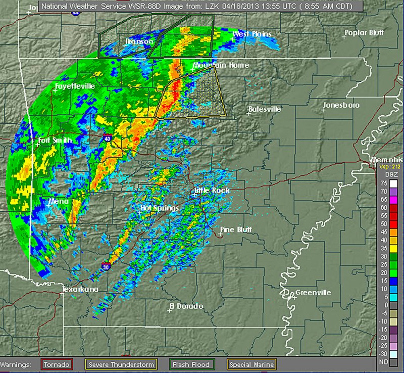 arkansas weather radar