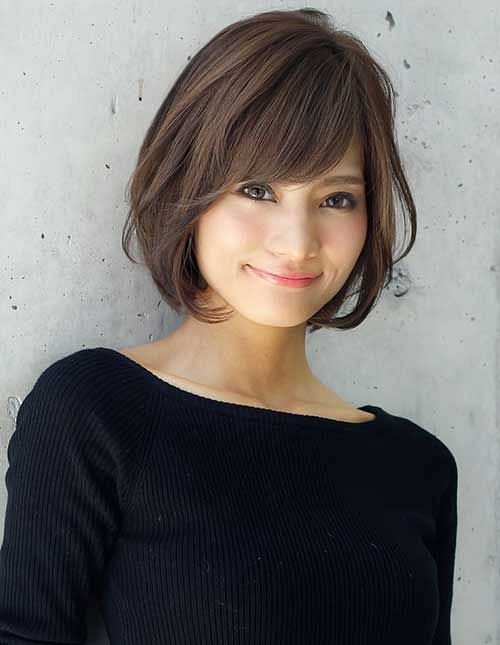 asian short hairstyle female