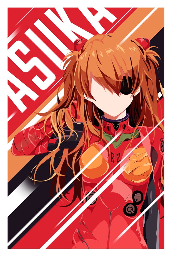 asuka evangelion poster