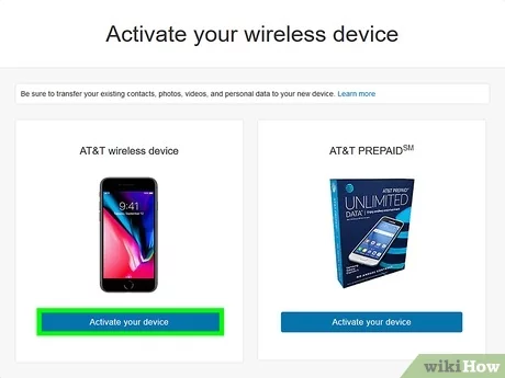 att.com/activate now