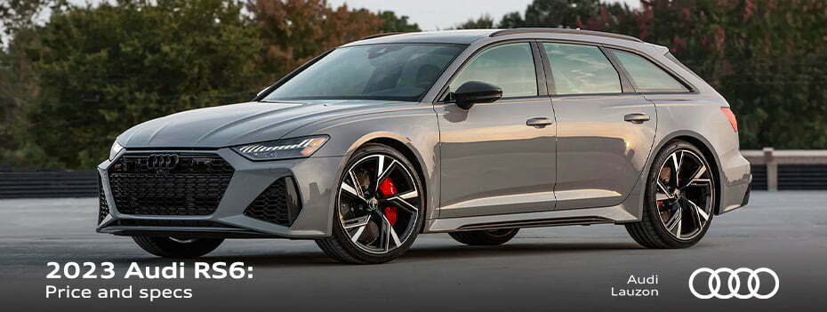 audi rs6 cost