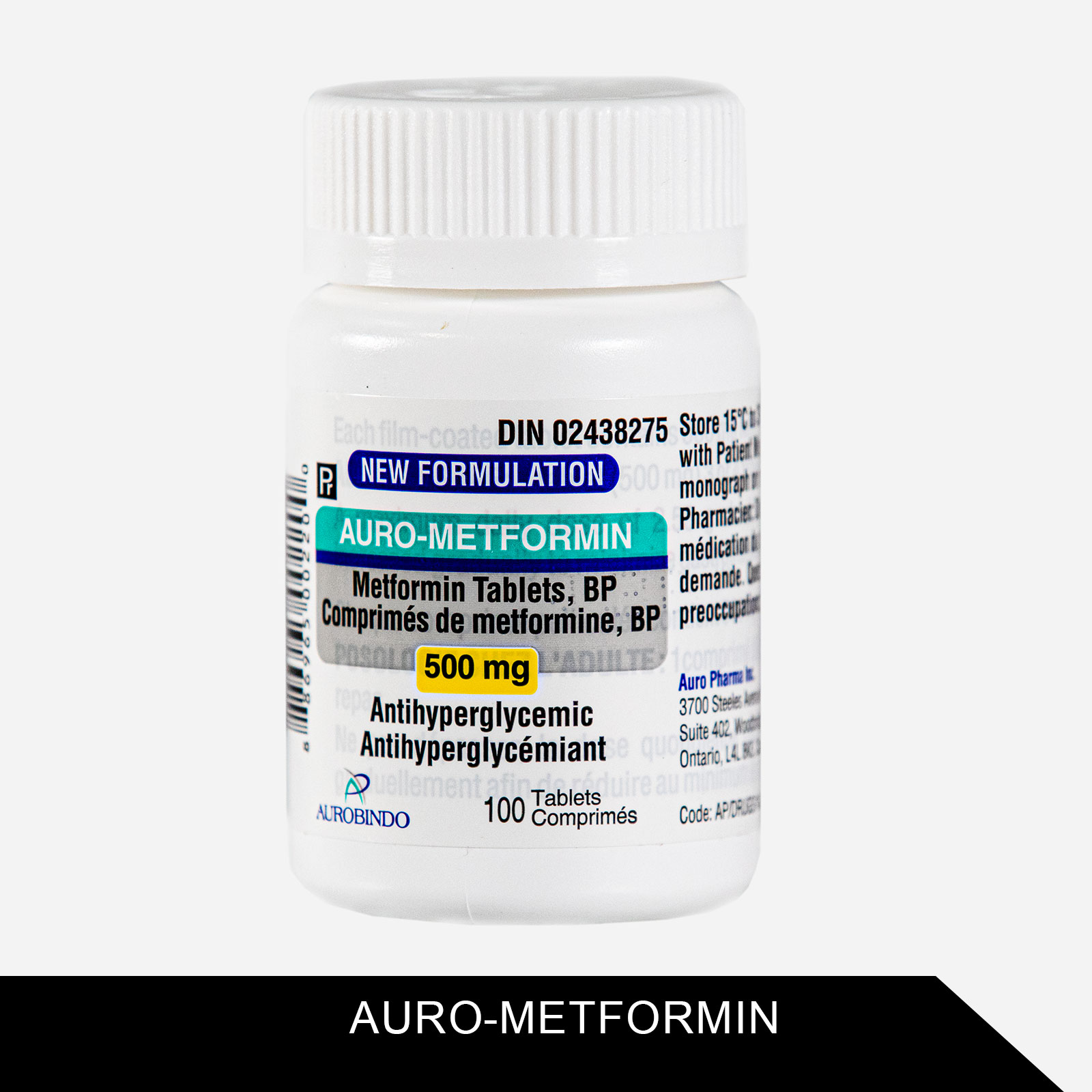 auro metformin 500 mg