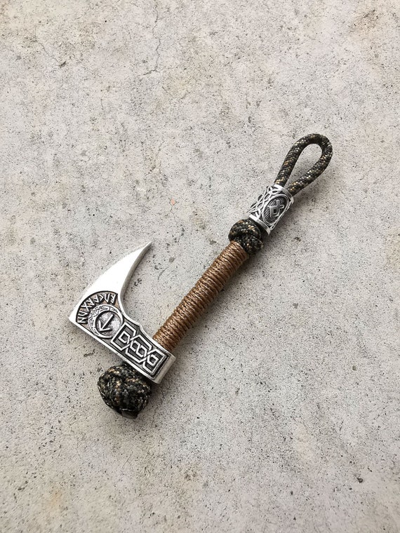 axe keychain