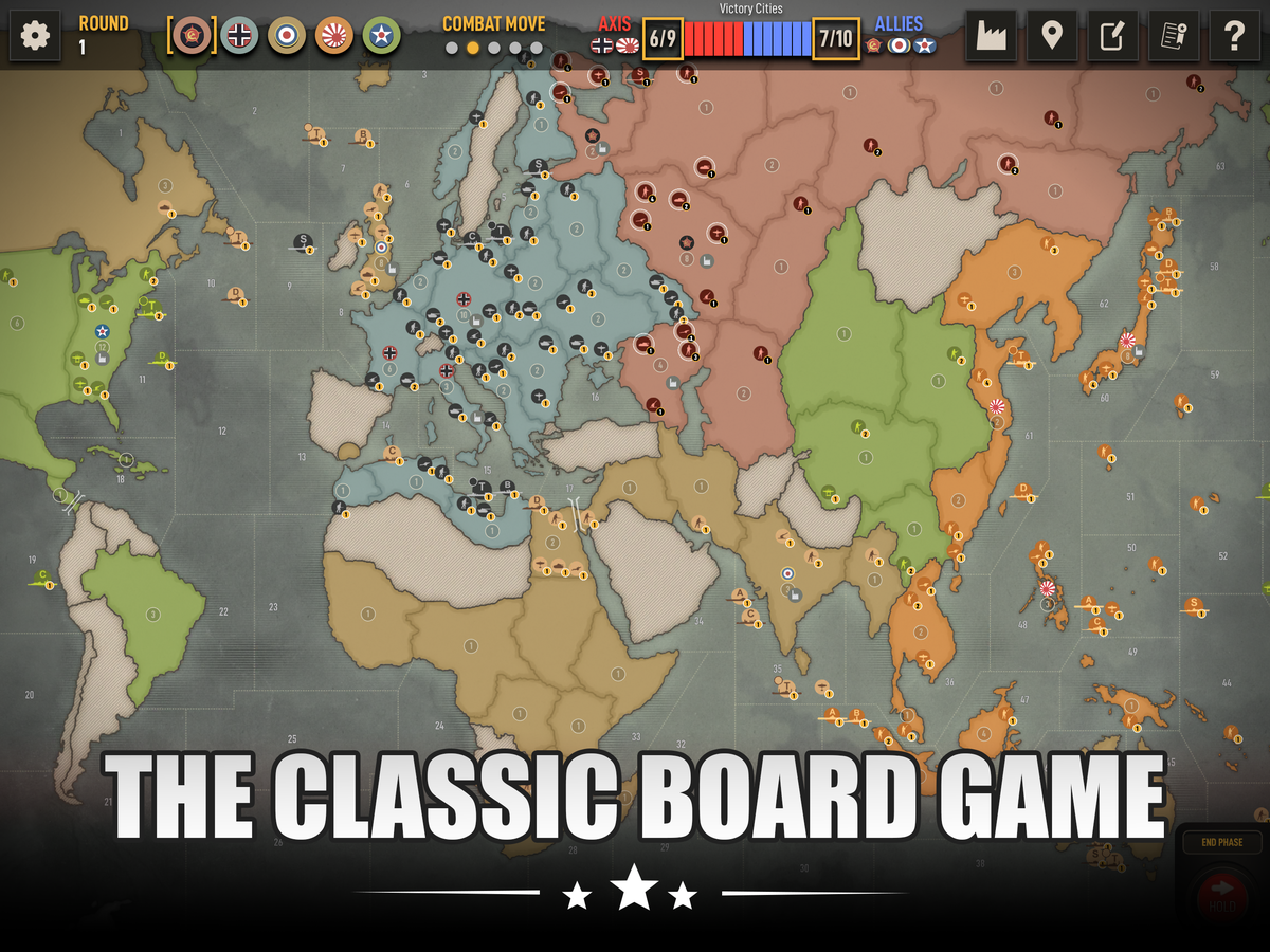 axis and allies gameplay