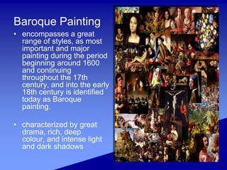 baroque art ppt