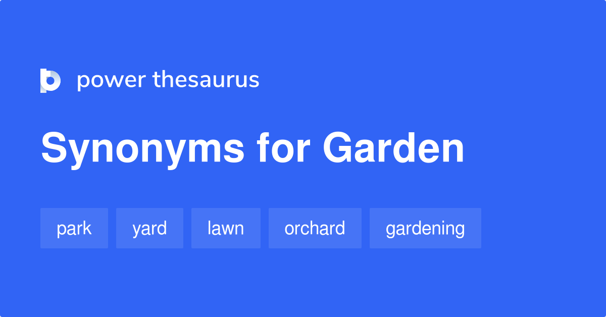 gardens synonym