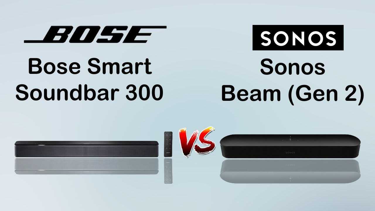 sonos vs bose soundbar