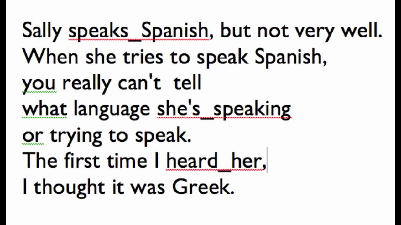 sally in spanish