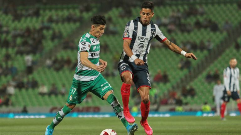 c.f. monterrey vs santos laguna standings