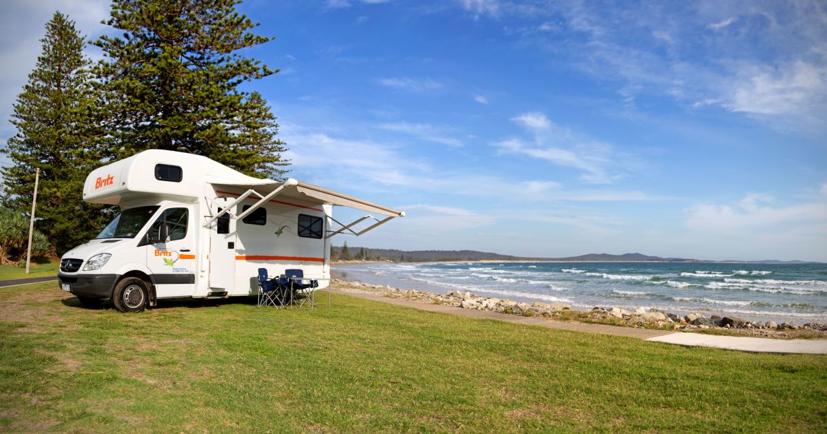 britz campervan hire sunshine coast