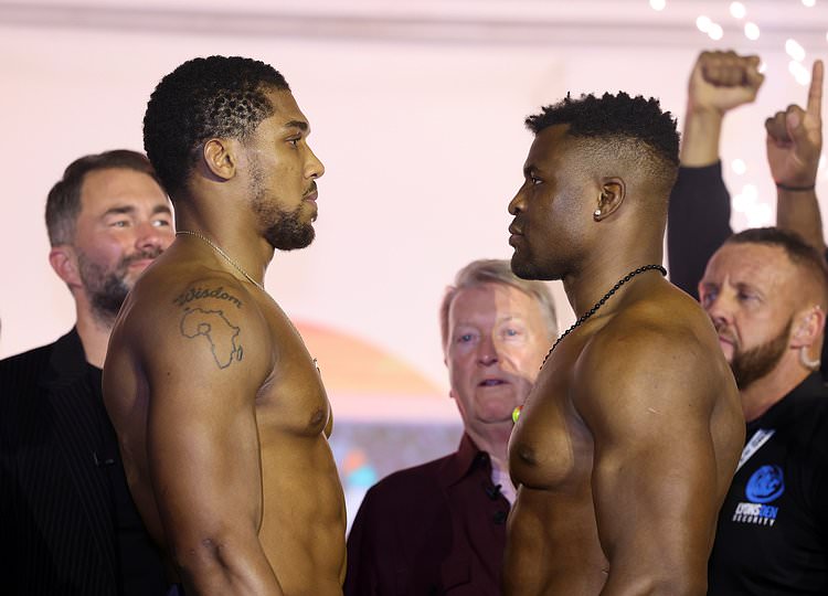 anthony joshua weight