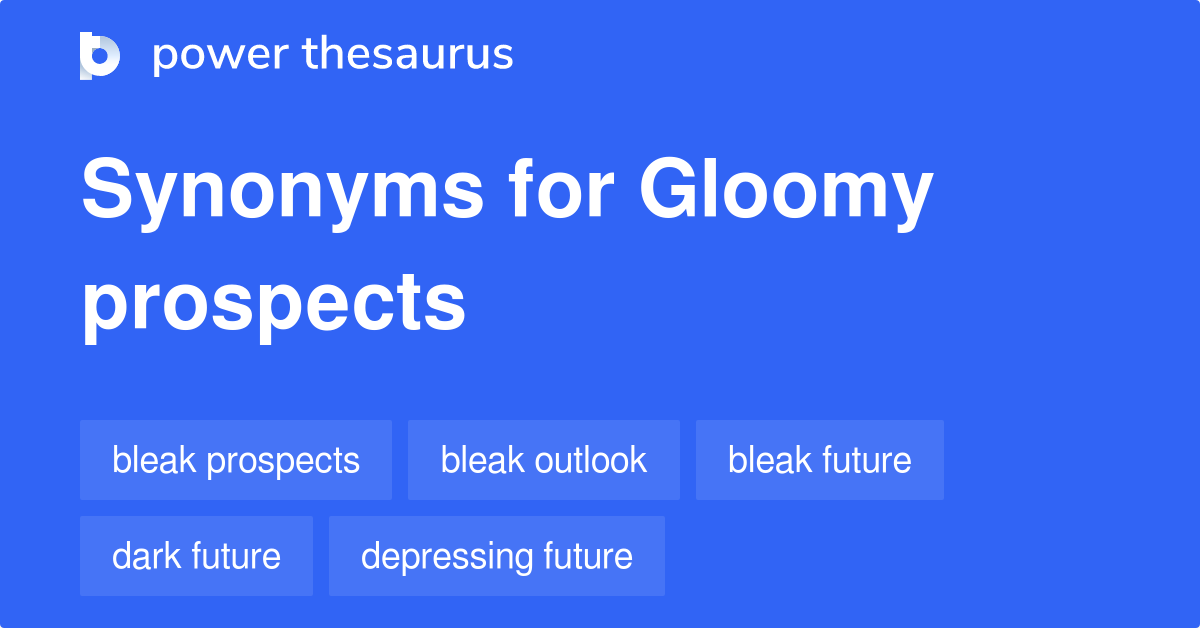 gloomily synonym