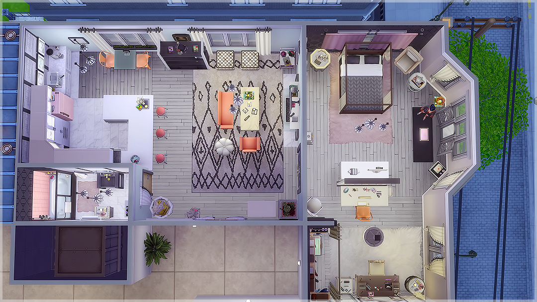 planos de casas para los sims 4