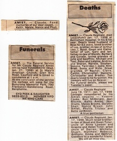 the melbourne age funeral notices