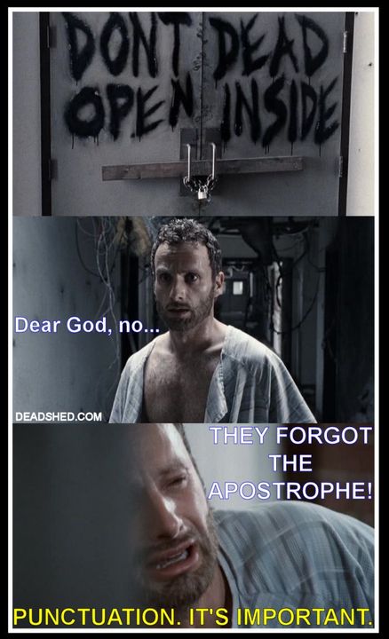 rick walking dead meme