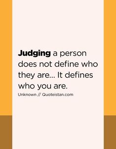 judging quotes