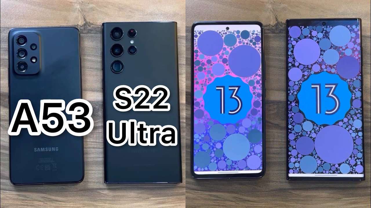 galaxy a53 vs s22