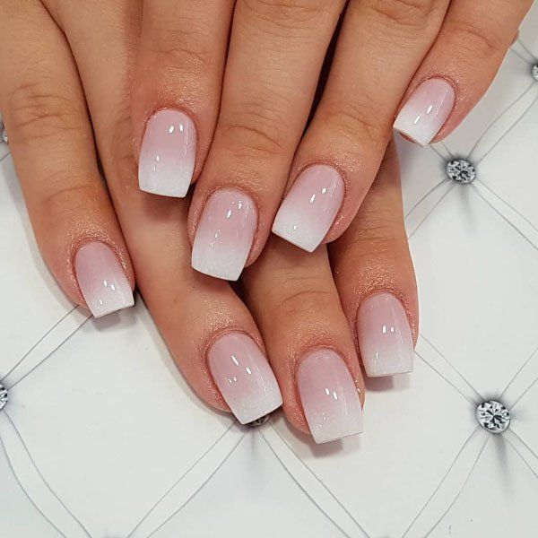 square french tip nails